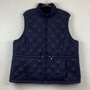 Time and Tru Woman’s Size 1X ( 16-18 ) Reversible Puffer Vest